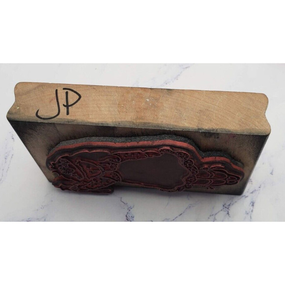 Blonde Ballerina Girl In Spring Dress Stampassions Wood Mounted Rubber Stamp - Picture 5 of 7